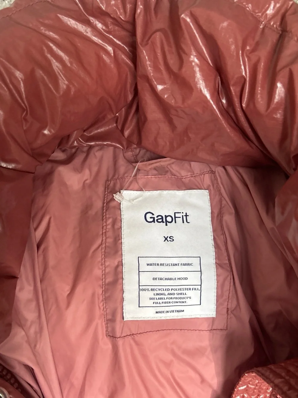 GAP glossy puffer